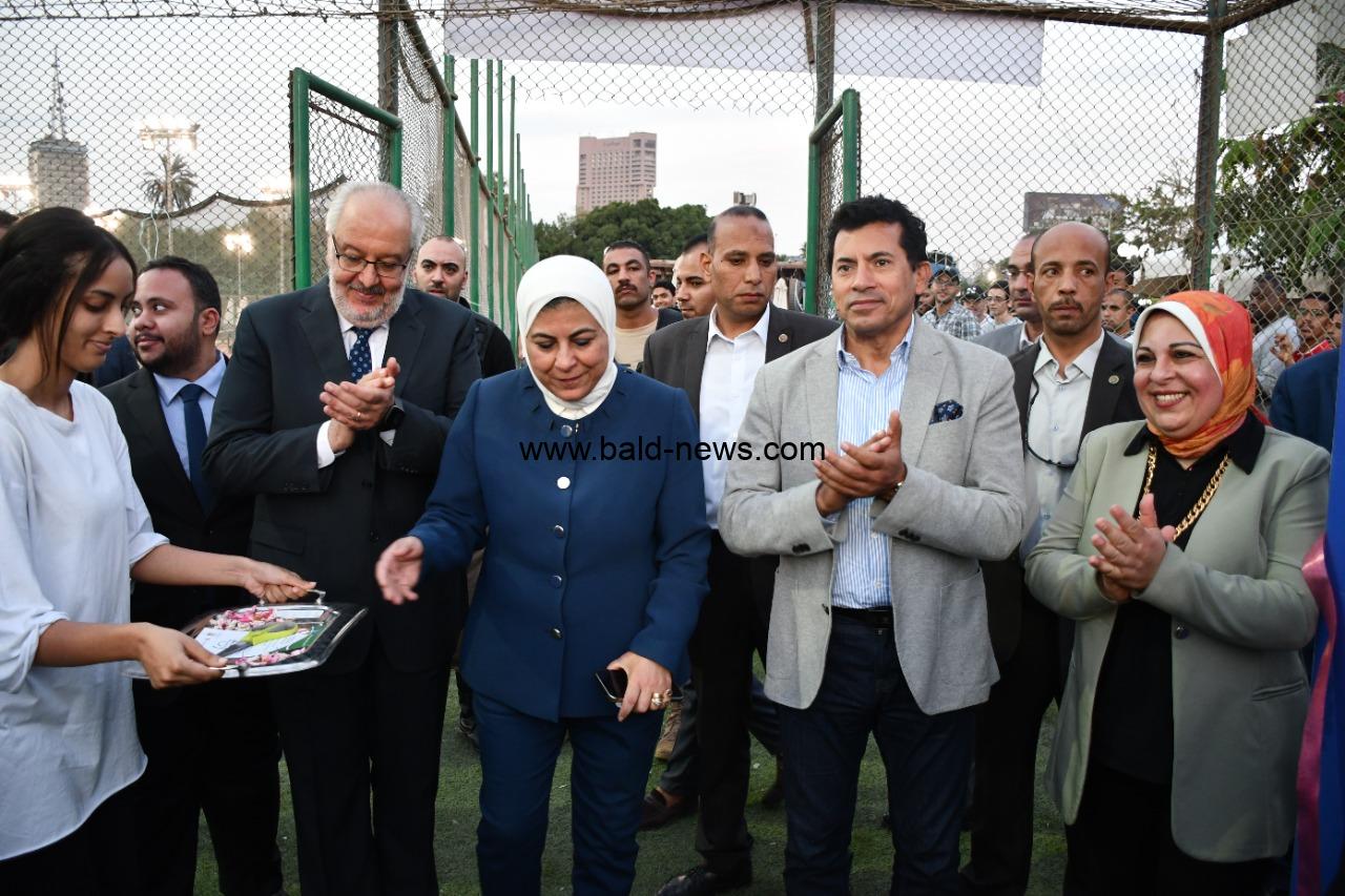 وزير الرياضة يفتتح ملتقى «توظيف مصر» بمركز التنمية الشبابية بالجزيرة