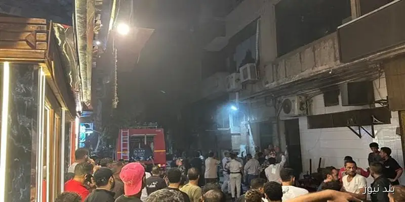 الدفع بثلاث سيارات إطفاء للسيطرة على حريق في مطعم سي فود الشيف صابر بشارع مصدق بالدقي