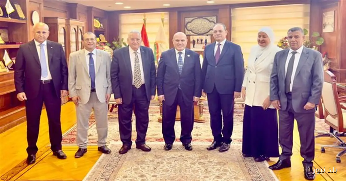 رئيس هيئة النيابة الإدارية يستقبل وفد أعضاء هيئة التدريس بجامعة الأزهر