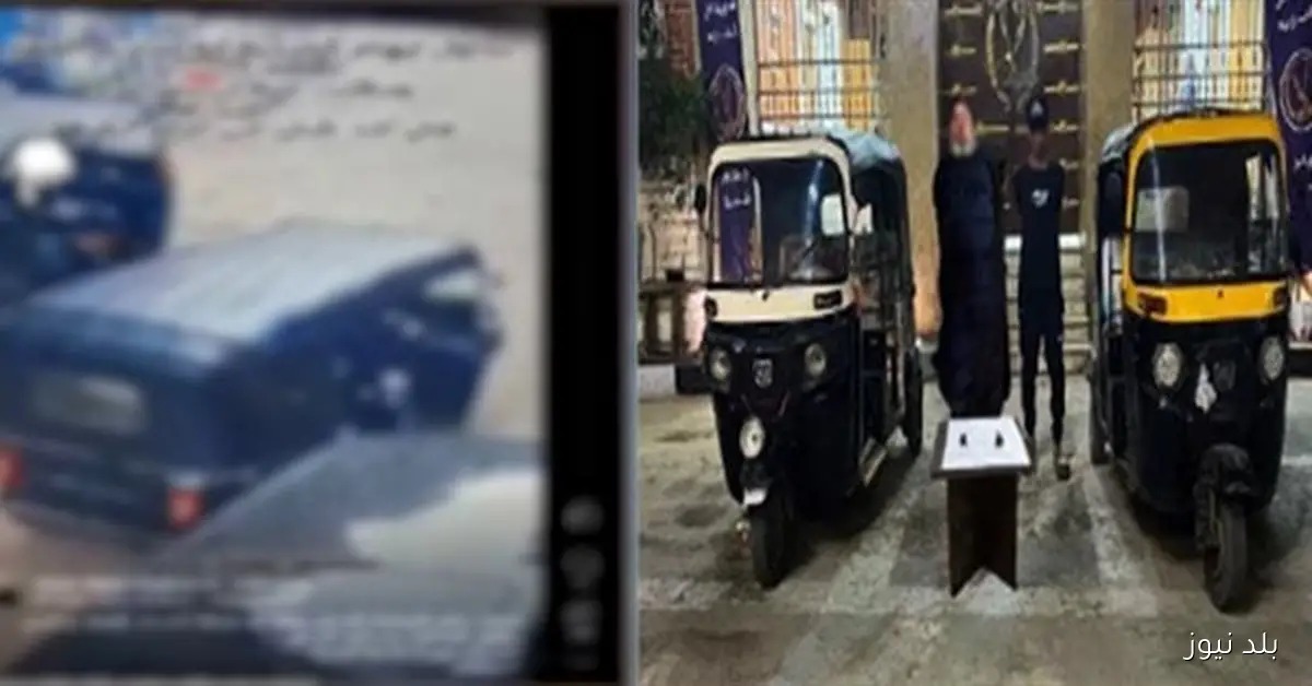 ضبط شخصين بتهمة سرقة توكتوك في الغربية