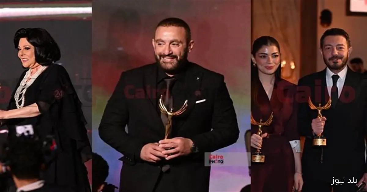 نجوم الفن يتسلمون جوائز مهرجان الفضائيات العربية أبرزهم السقا وإسعاد يونس وآل زاهر