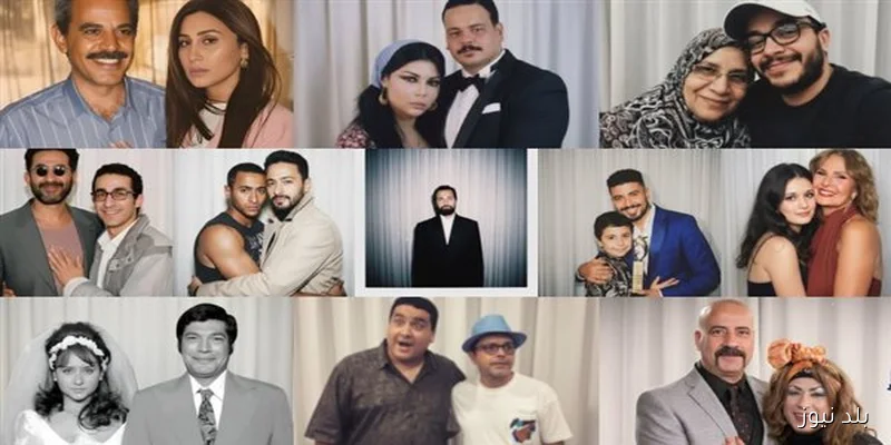 نجوم يستعيدون ذكرياتهم ويمازحون جمهورهم عبر التريند الجديد باستخدام الذكاء الاصطناعي