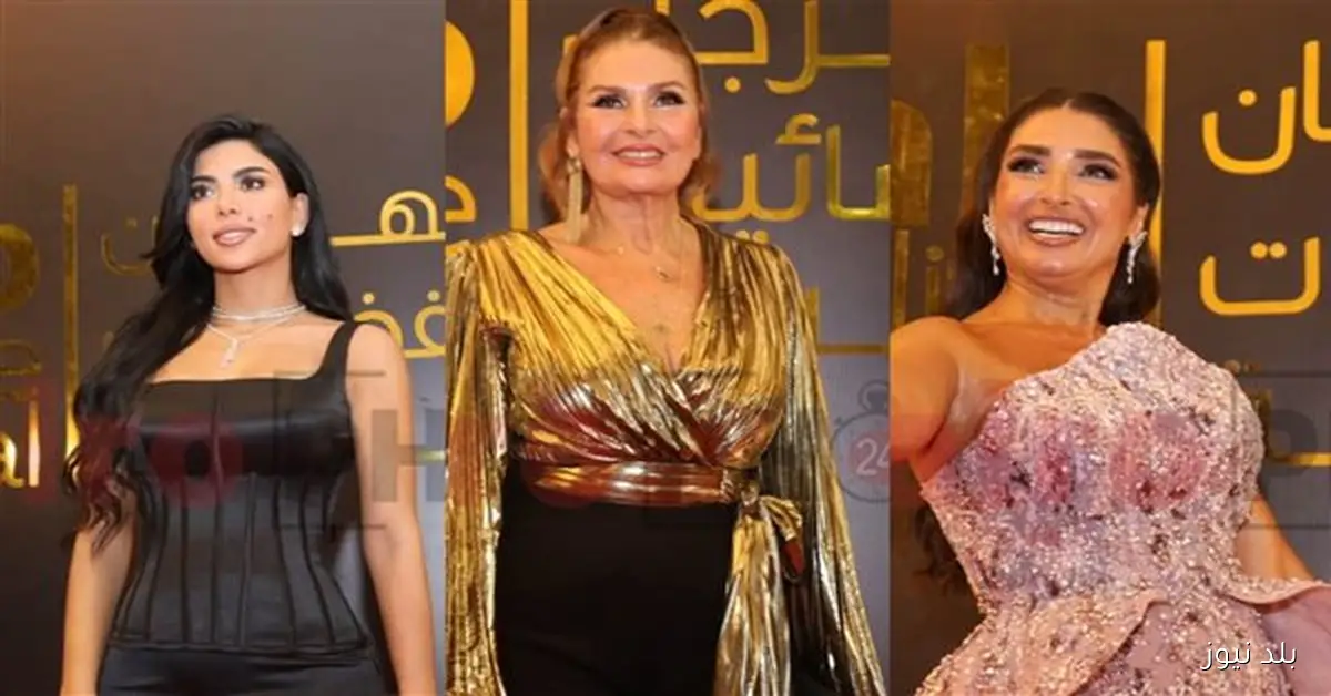 يسرا وروجينا وكارولين عزمي يتألقن على ريد كاربت مهرجان الفضائيات العربية