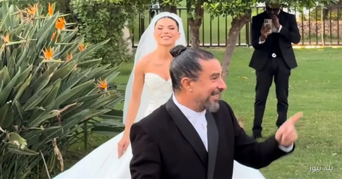 حفل زفاف المخرج هادي الباجوري وهايدي خالد يلفت الأنظار بأجواء مميزة