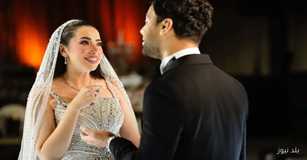 ديو غنائي يجمع أحمد جمال وفرح الموجي في حفل زفافهما المميز