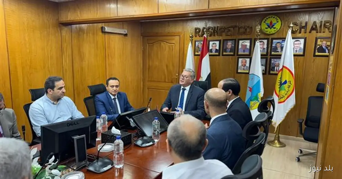 زيارة مفاجئة لوزير البترول لشركة رشيد لمتابعة الإنتاج وأعمال الاستكشاف