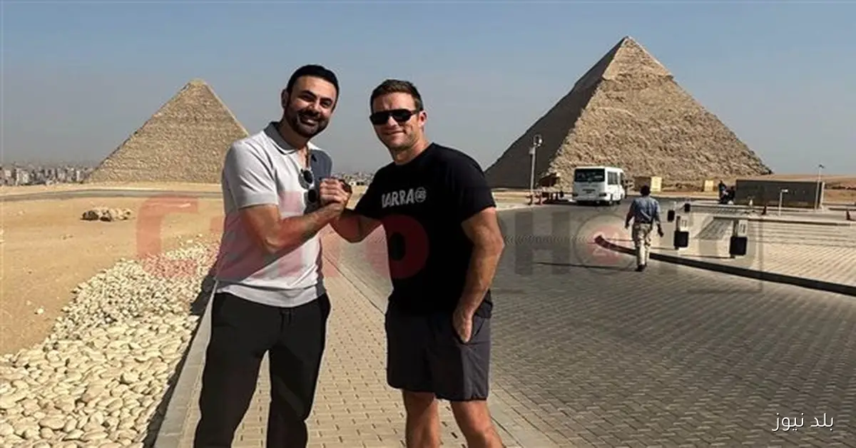 محمد كريم يصطحب نجل كلينت إيستوود في جولة خاصة بالأهرامات بعد حضوره مهرجان الجونة