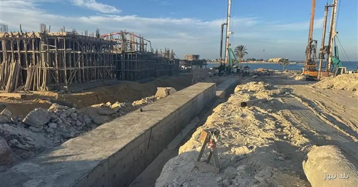 مشروع نيو مارينا يربط البحيرات الشمالية بالجنوبية في مركز مارينا السياحي