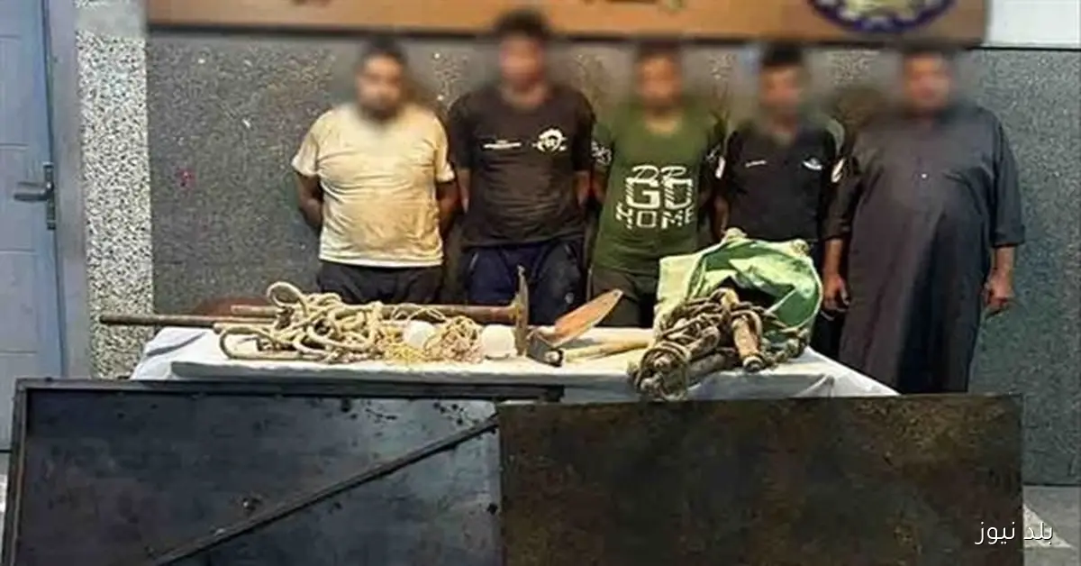 القبض على متهمين بالتنقيب عن الآثار في المطرية