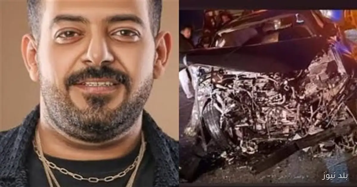 أول ظهور لسيارة إسماعيل الليثي بعد تعرضه لحادث سير مروع ونقله إلى العناية المركزة