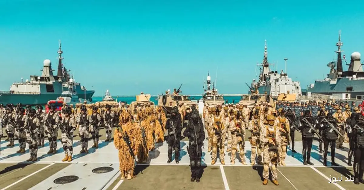 “انطلاق التمرين البحري المختلط ‘الموج الأحمر 8’ في قاعدة الملك فيصل البحرية”