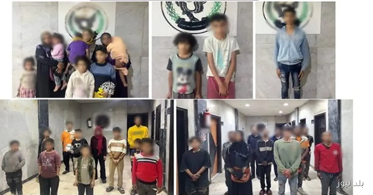 ضبط 14 شخصًا بتهمة استغلال الأطفال في التسول بالجيزة