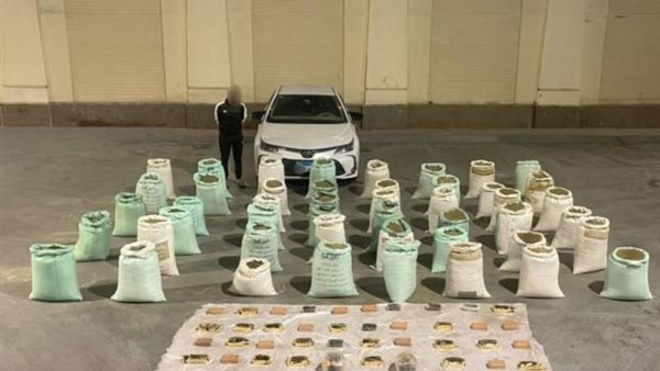 ضبط عنصر جنائي بحوزته 1.5 طن من المخدرات في الإسماعيلية