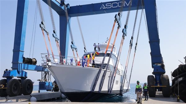 قناة السويس تطلق يختًا سياحيًا جديدًا بطول 37 مترًا من طراز Sport Fisher Man