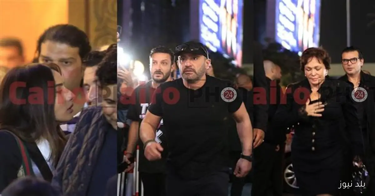 لبلبة وزينة وأحمد السقا ومحمود المملوك وأحمد عيد يشاركون في واجب العزاء لوالد محمد رمضان