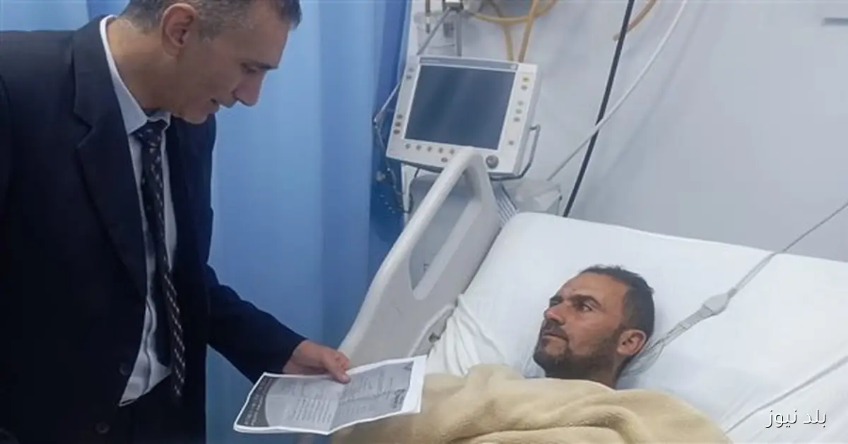 مدير عمل الغربية يتابع حالة المصابين جراء انهيار سقف خرساني على عمال بالمحلة الكبرى