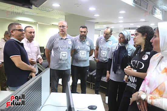 منتخب ناشئات اليد يزور الخبر الآن (8)