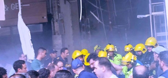 آثار حريق محل هدايا داخل مول أربيلا بلازا بالتجمع (6) آثار حريق محل هدايا داخل مول أربيلا بلازا بالتجمع (6)