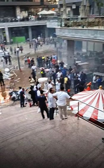آثار حريق محل هدايا داخل مول أربيلا بلازا بالتجمع (17) آثار حريق محل هدايا داخل مول أربيلا بلازا بالتجمع (17)