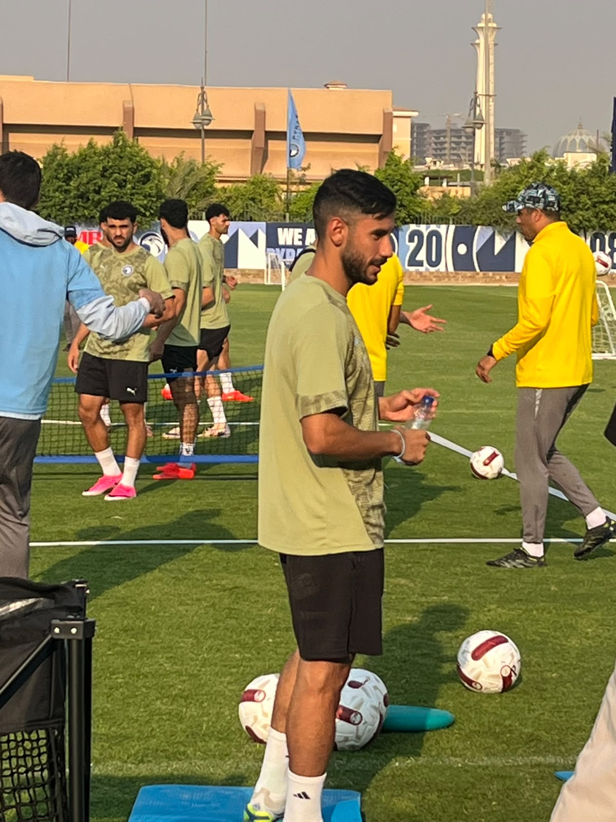 ناصر ماهر فى مران بيراميدز  (3)