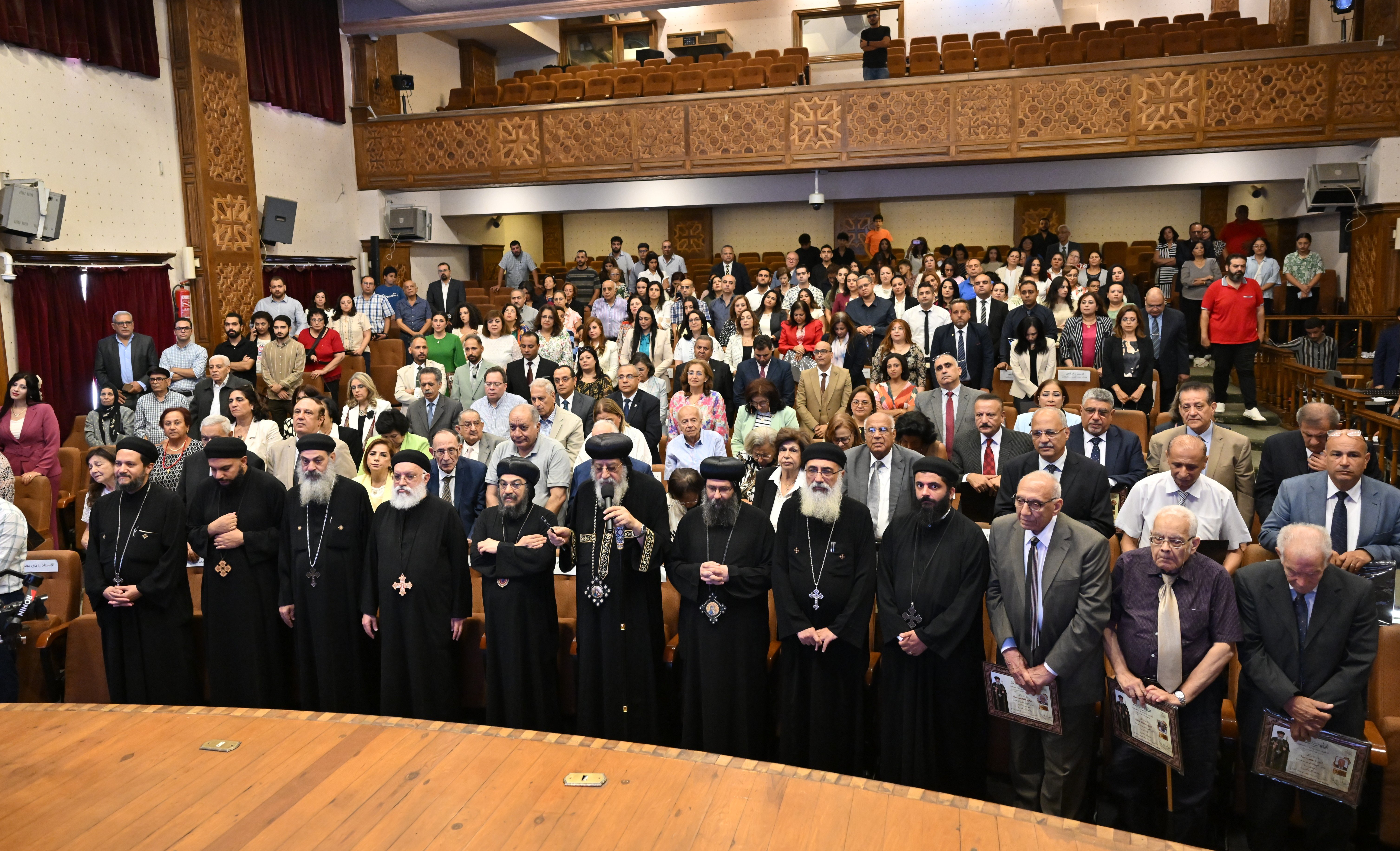 البابا تواضروس يلتقى أساتذة جامعة الإسكندرية (3) البابا تواضروس يلتقى أساتذة جامعة الإسكندرية (3)