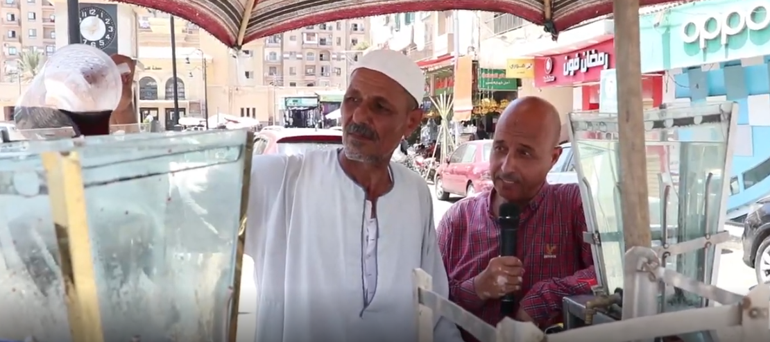 مراسل الخبر الآن وعم صلاح النقيب