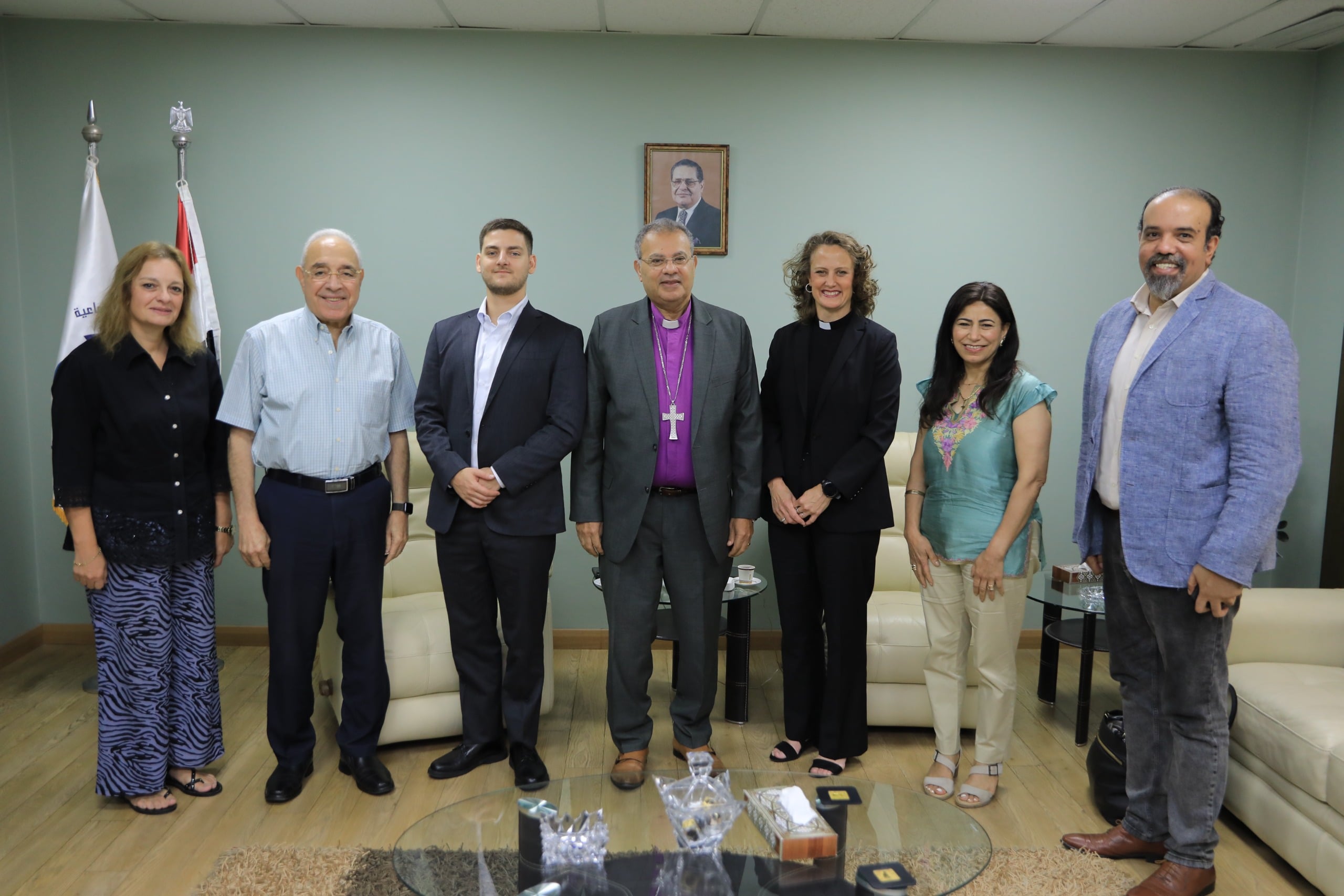 رئيس الطائفة الإنجيلية يستقبل وفدًا من «كنائس من أجل السلام» رئيس الطائفة الإنجيلية يستقبل وفدًا من «كنائس من أجل السلام»