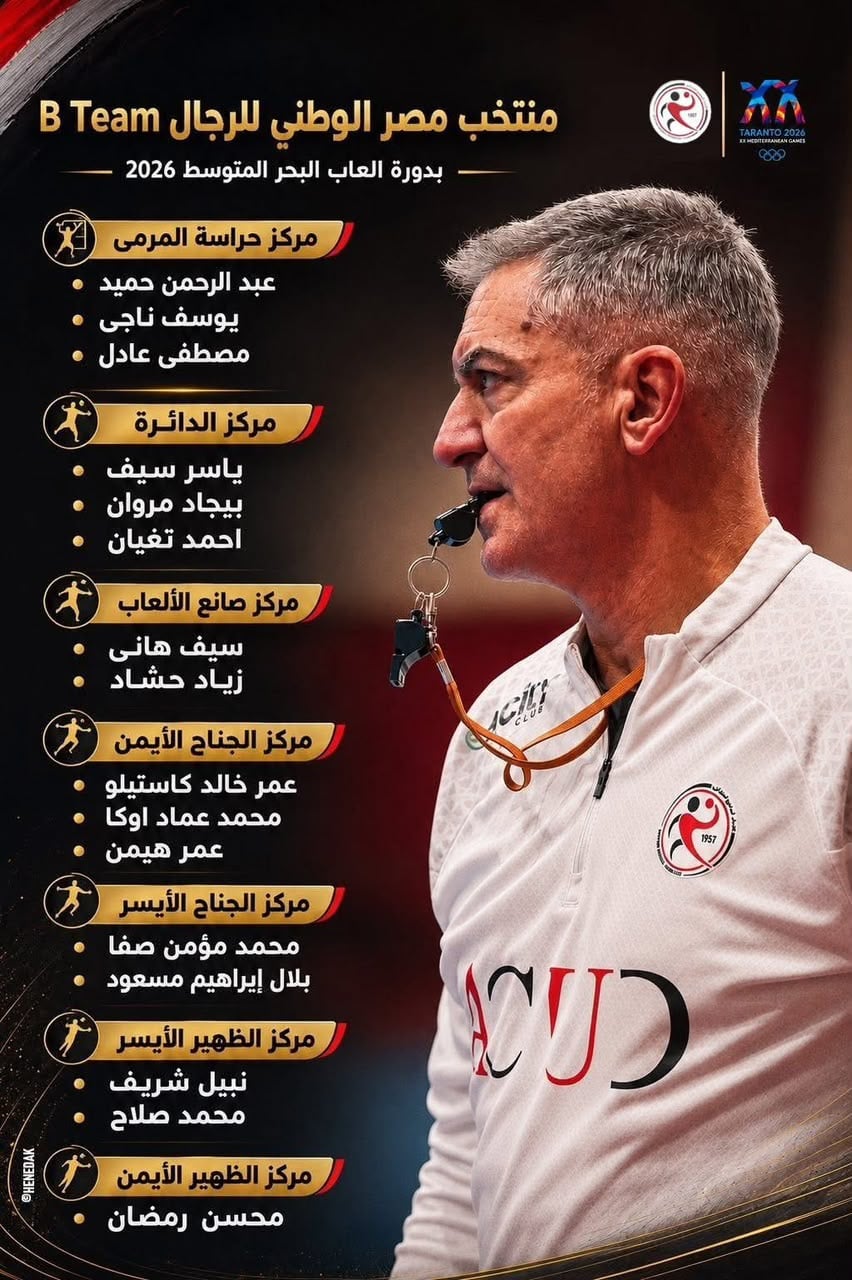 قائمة منتخب اليد