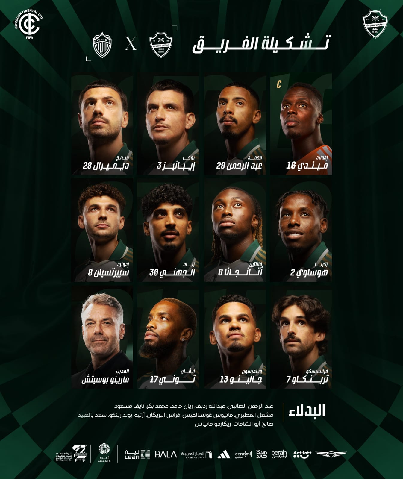 تشكيل الاهلي