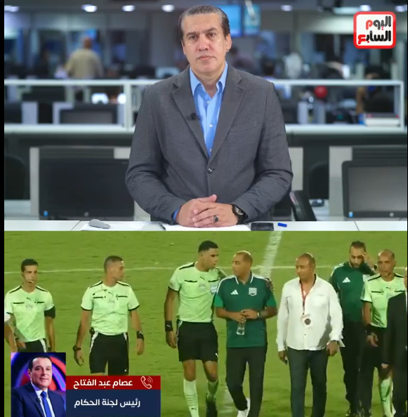 عصام عبد الفتاح فى تليفزيون الخبر الآن
