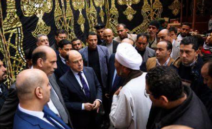 اللواء الدكتور علاء عبد المعطي محافظ كفر الشيخ السابق والغربية الحالي يشيد بعم صلاح النقيب